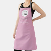 Logo Restaurant Bakery Catering Bakery. Roze Schort (Insitu)