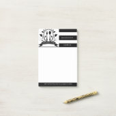 Logo Restaurant Post-it® Notes (Op bureau)