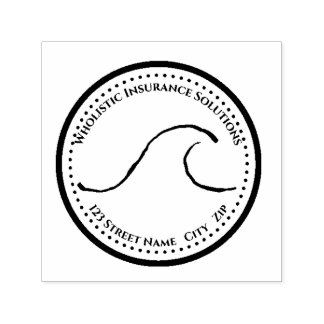 Logo Retourstempel Zelfinktende Stempel
