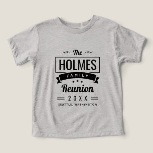 Logo Retro Moderne Famille Reunion