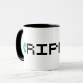 Logo Ripple XRP 8-Bit | Tasse (Devant gauche)