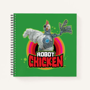 Logo Robot Chicken Character Notitieboek