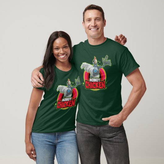 Logo Robot Chicken Character T-shirt (Unisex)