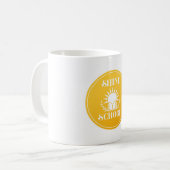 Logo rond de tasse de café (Devant gauche)