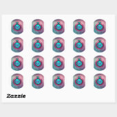 Logo Ronde Sticker (Vel)