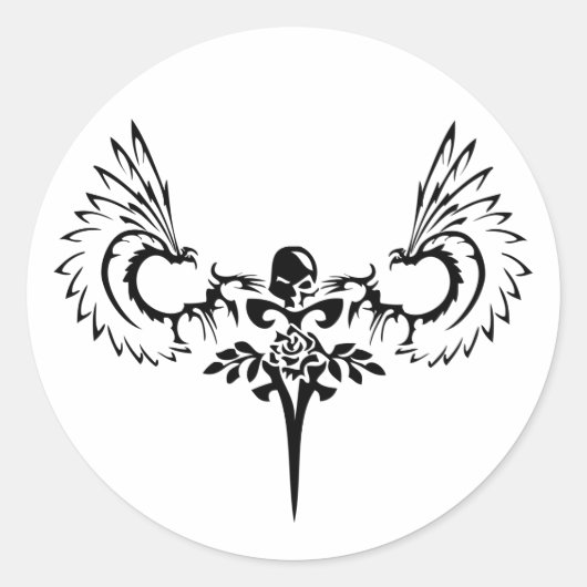 Logo Ronde Sticker (Voorkant)