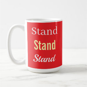 Logo Rood Staan Koffiemok