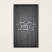 Logo Rook | Arrière - plan métallique (Dos)