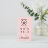 Logo Rose Pâle | Conception de Fidélité pour Entre (Debout devant)
