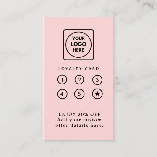 Logo Rose Pâle | Conception de Fidélité pour Entre (Devant)