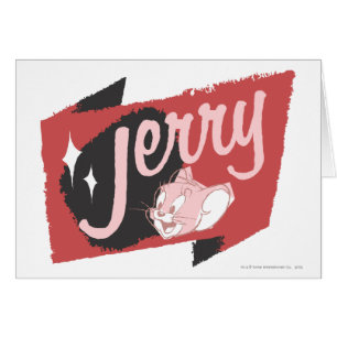 Logo rouge et noir de Jerry