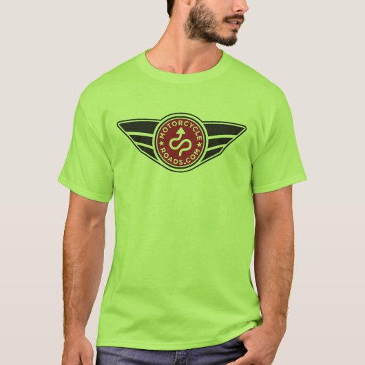Logo rouge vert en pierre du T-shirt w/basic MCR (Devant)