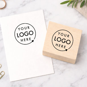 Logo rubber stempel Zakelijke op maat gemaakte m