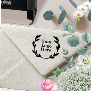 Logo rubber stempel Zakelijke op maat gemaakte m