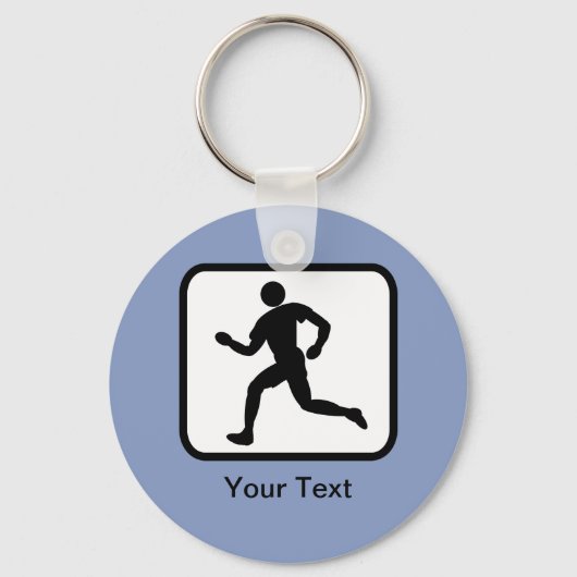Logo Runner Sleutelhanger (Voorkant)