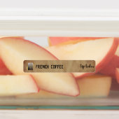 Logo Rustique Étiquettes de produits cosmétiques (Apposé)