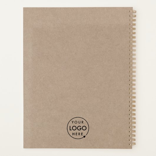 Logo Rustique Kraft | Professionnel moderne (Dos)