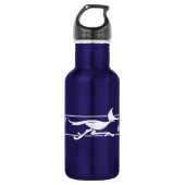 Logo RVRR Bouteille d'eau en acier inoxydable (Devant)