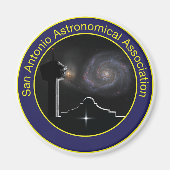 logo SAAA petit aimant (Devant)