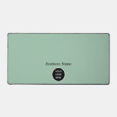 Logo Sage Green Minimal Office Élégant Pad (Recto)