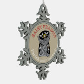 Logo Saint François Ornement métallique (Gauche)