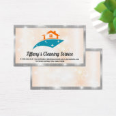 Logo | Schone bubbels Visitekaartje (Bureau)