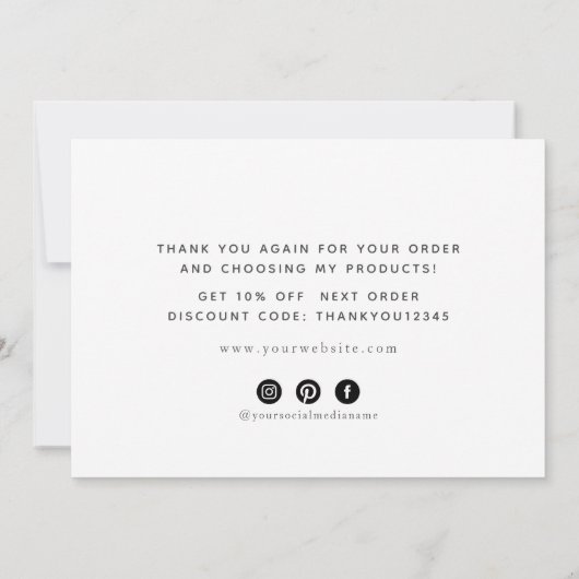 Logo Script Merci noir (Dos)