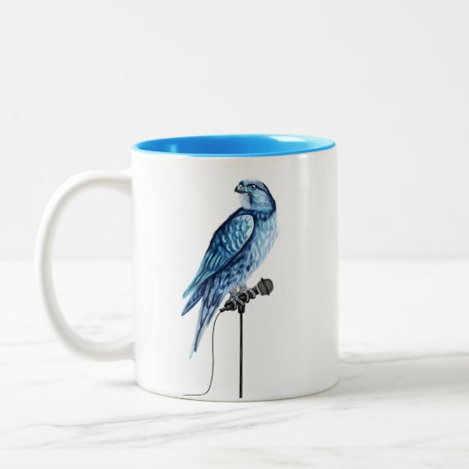 LOGO SEULEMENT Deux Tones Coffee Mug (Gauche)