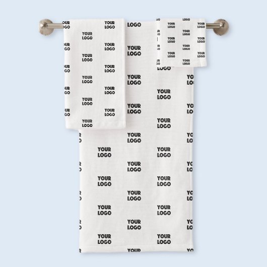 Logo simple à répéter | Blanc