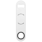 Logo simple avec le code QR textuel (Devant)