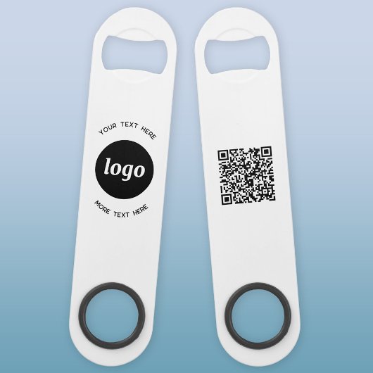 Logo simple avec le code QR textuel
