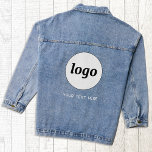 Logo simple avec texte commercial promotionnel<br><div class="desc">Logo simple et moderne avec design commercial de texte personnalisé. Idéal pour un uniforme pour le personnel et les employés,  ou comme cadeau promotionnel pour vos clients et clients. Portez-les vous-même pour sensibiliser votre marque.</div>