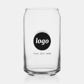 Logo simple avec texte promotionnel d'entreprise (Verso)