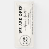 logo simple bannière d'entreprise (Vertical)