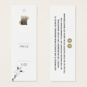 Logo simple Boutique Vêtements pour enfants Balise (Devant & derrière)