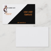 Logo simple Carte de visite Kokopelli (Devant / Derrière)