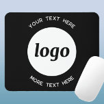 Logo simple et promotion de l'entreprise textuelle<br><div class="desc">Logo simple et texte personnalisé pour votre entreprise. Remplacez le logo et le texte par le vôtre pour customiser,  et supprimez le texte si vous le souhaitez. Minimaliste et professionnel pour refléter votre marque.</div>
