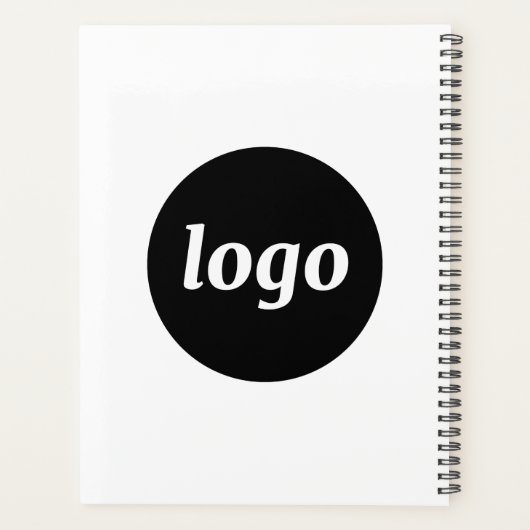 Logo simple et promotion de texte (Dos)