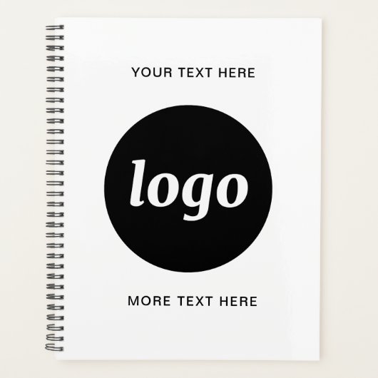Logo simple et promotion de texte (Devant)