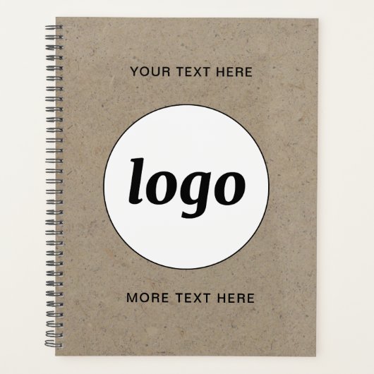 Logo simple et promotion de texte (Devant)