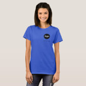 Logo simple et T-shirt Entreprise textuel (Devant entier)