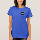 Logo simple et T-shirt Entreprise textuel (Devant)