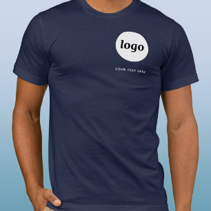 Logo simple et T-shirt Entreprise textuel