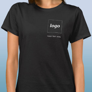 Logo simple et T-shirt Entreprise textuel