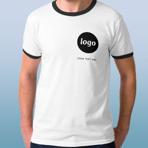 Logo simple et T-shirt Entreprise textuel