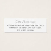 Logo simple Médias sociaux Balise de soins de vête (Dos)