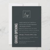 Logo simple minimal Business Grand Invitation d'ou (Devant)