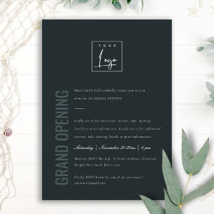 Logo simple minimal Business Grand Invitation d'ou