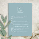 Logo simple minimal Business Grand Invitation d'ou