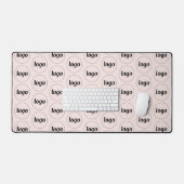 Logo simple Motif d'entreprise rose pâle (Clavier et souris)